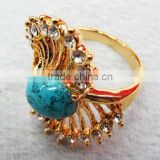 2013 hot golden rings,Ladies ring new design,Fashion jewelry
