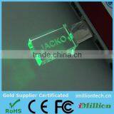 Hot Selling Usb Flash Drive Led Light With Custom Laser Engraving Logo and Optional Capacity 2G, 4G, 8G, 16G, 32G