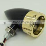 RetroTurn Light Black Metal Bullet Turn Light for Harley thumbnail-3