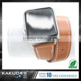 Colorful Popular Custom Elegant Leather Cuff Watch Band for Apple Watch thumbnail-2
