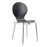 New Restaurant CHAIR Pub Dining Seats Cafe Furniture Chairs With Timber Chrome thumbnail-6