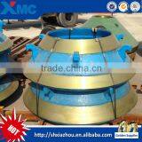 2016 Hot Sale Cone Crusher Spare Parts Concave and Mantle Wearing Parts
