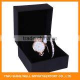 Top Selling Unique Design Acrylic Waterproof Women Watch With Bracelets Fast Delivery thumbnail-6