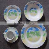 OEM Aviliable Wholesale Porcelain Dinner Set ,20 Pieces Ceramic Dinner Set