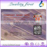 Free Sample Crystal Transparent Cards Business Cards QR Cards