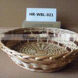 Colorful Handmade Willow Basket Sets With Handle for Fruit or Food thumbnail-5