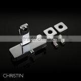 Single Handle Chrome Finish Bath Shower Mixer thumbnail-4