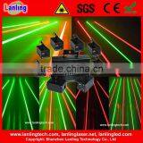 Professional Laser Curtain 8-head Mobile DJ Lighting Show System Projector Equipment
