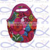 Fashion Colorful Neoprene Lunch Tote Bag thumbnail-2