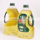 BPA Free PET Transparent 2L Plastic Cooking Oil Bottles With Label Printing for Wholesale