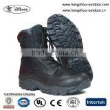 High Quality Black Leather Military Boots For Men thumbnail-1