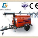 7kva to 30kva Trailer Mobile Generator Lighting Tower thumbnail-1
