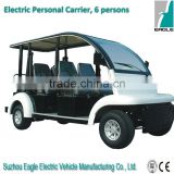 low speed 6 seats Electric people mover car, CE approved