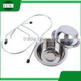 Pet Accessories Anti Slip Stainless Steel Holder Double Cat Dog Pet Feeder Water Food Bowl thumbnail-3