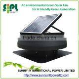 Solar air cooler rechargeable fan industrial roof Inbuilt Solar Panel Powered solar power roof fan