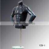 Cheap Realistic Adjustable Half Body Torso Male Mannequins on Sale thumbnail-2