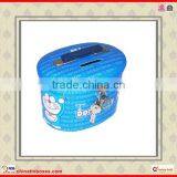 Metal With Lock Customizable Money Bank Tin Can