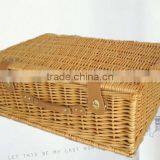 Handmade Brown Wicker Hamper Wholesale Wicker Clothes Hamper thumbnail-6