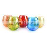 Colorful Beautiful Tumbler Glass Stemless Glass Fairy Drinking Glass thumbnail-3
