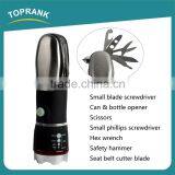Bulk Promotional Emergency Stainless Steel Long Range High Power Tactical Led Flashlight thumbnail-1