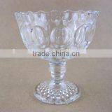 Cold Drink Milkshake Ice Cream Glass Cup or Bowl With Stand thumbnail-1