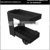 Rattan Dining Serving Cart thumbnail-1