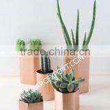 copper metal floor indoor planters