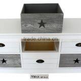 Home Furniture Rustic Chest of Drawer Storage Drawer Cabinet thumbnail-3