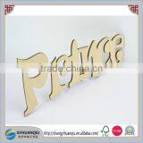 Chirstmas Ornament Plain PRINCE Wooden Script Letter Sign