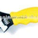 Short-handle Phosphatized Adjustable Wrench With Soft Grip Handle(wrench,adjustable Wrench,hand Tool)