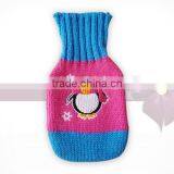 Good Quality Magic Hot Water Bag With Animal Jacquard Knitted Cover thumbnail-1