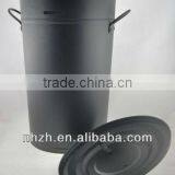 Home Furniture Middle Matte Black Ash Bin thumbnail-6