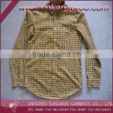 Autumn Hot Sale Mens Leisure Casual US Street Style Check Gingram Plaid Flannel Shirt thumbnail-1