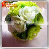 Plastic Decorative Artificial Flower Ball Wedding Rose Ball Artificial Rose Ball Foam Rose Ball thumbnail-6