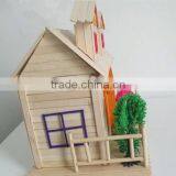 Eco-Friendly FSC Customized Size House Craft Stick For Kids thumbnail-3