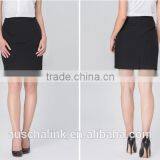Summer Ladies Custom High Quality Black Office Formal Wear Skirts thumbnail-6