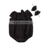 Wholesale Baby Lace Rompers Top Quality Baby Girl Lace Jumpsuit Birthday Outfit Boutique Newborn Baby Lace Clothes With Headband thumbnail-6