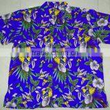 Bright Color Macau Parrot Print Hawaiian Shirts thumbnail-4