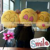 Factory Direct Sale 2016 New Style Blink of an Eye Emoticon Plush Emoji Pillow thumbnail-1