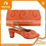 NEW African Shoes And Bag Set Italian Matching Shoes And Bag thumbnail-4