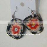 Fashion Polymer Clay Earring,Polymer Clay Flower Earring,Clay Earring thumbnail-1