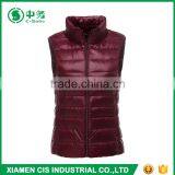 New Stylish Winter Multicolor Stand Collar Ultralight Down Feather Vest for Woman thumbnail-4