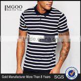 MGOO Hot Sale Extreme Lycre Pink Polo Shirts Color Combination With Embroidery Logos thumbnail-1