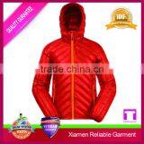 Red Colour Ski Shiny Down Jacket Men for Winter thumbnail-1