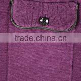 Purple Warm Mens Turtleneck Sweater thumbnail-6