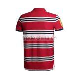 New Design Hot Selling in China Custom Mens Polo Collar Striped t Shirt thumbnail-2