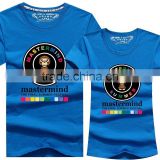 Wholesale100% Pure Cotton Cute Couple T Shirts With Vary Colors