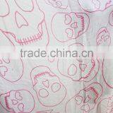 Skull Infinity Scarf Pink Skull With Star Scarf Square Skull Scarf Christmas Gift Woman Scarf Woman Accessory Halloween Scarf Sh thumbnail-4