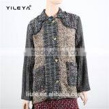 Soft Thick Materials Used Fashion Ladies Long Coat Design thumbnail-1
