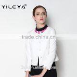 O Neck Single Breast Designed Red Fashion Casual Women European Italy Style Jackets on Sale thumbnail-3